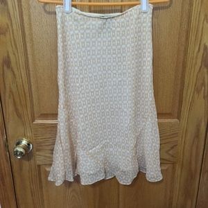 100% silk lined skirt from Express